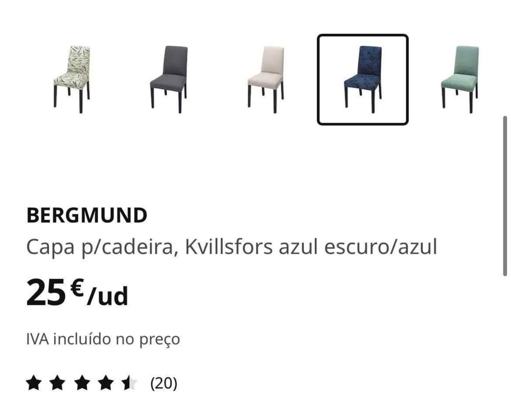 Mesa e Cadeiras IKEA