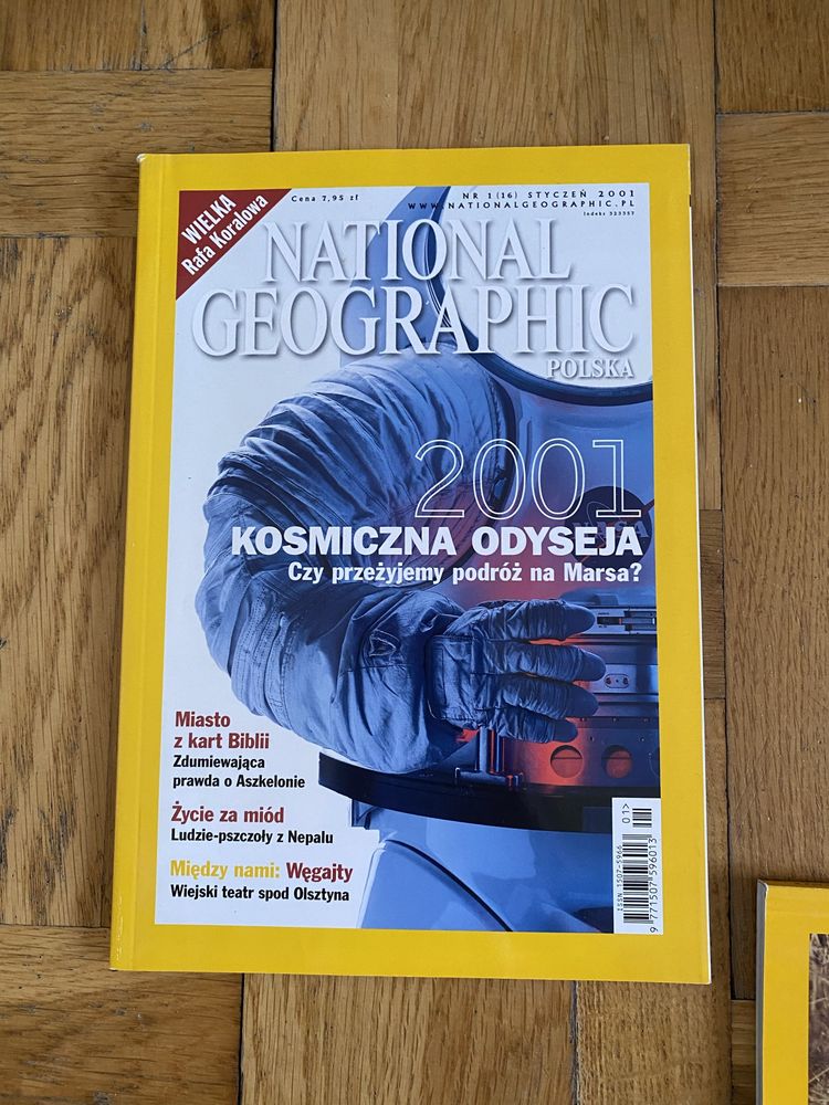 National Geographic Polska 2001 - 8 sztuk