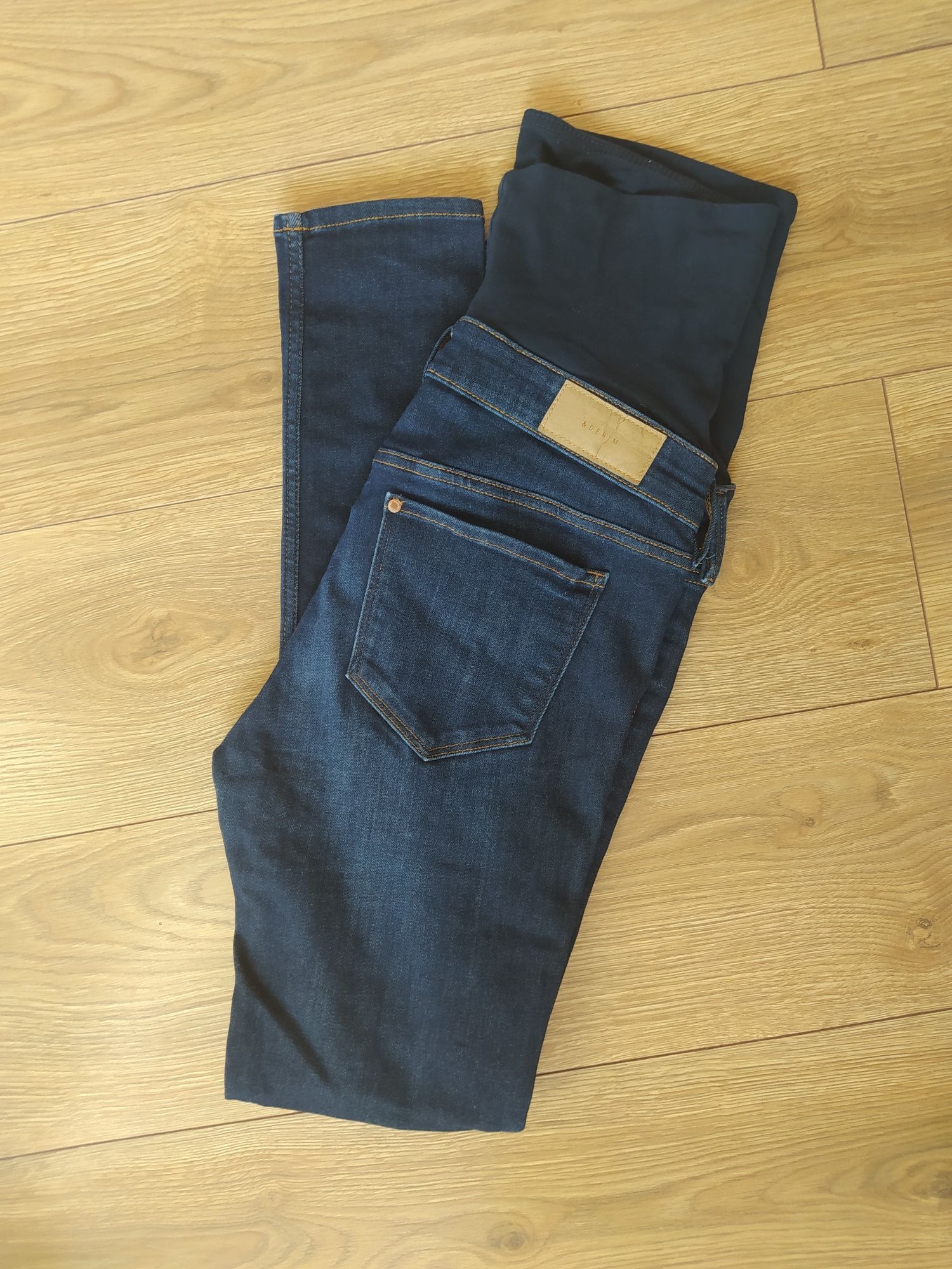 Spodnie jeansowe jeansy ciążowe S 36
