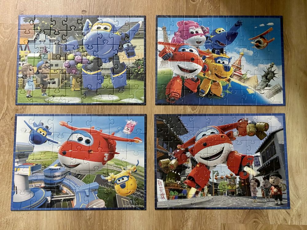 Puzzle Trefls Super Wings 4w1