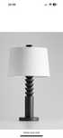 2x Duże lampy stołowe Home&you