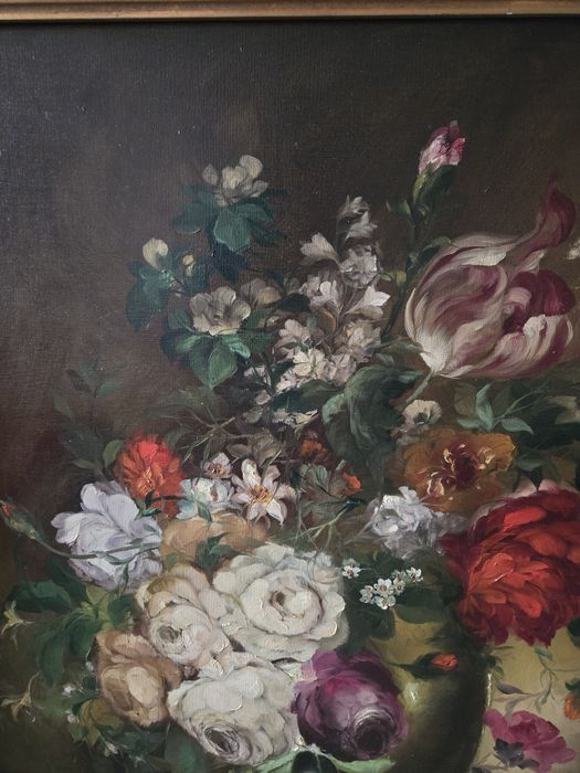 Okazja Oryginalny obraz olejny malowany na płótnie Heinrich Garossa