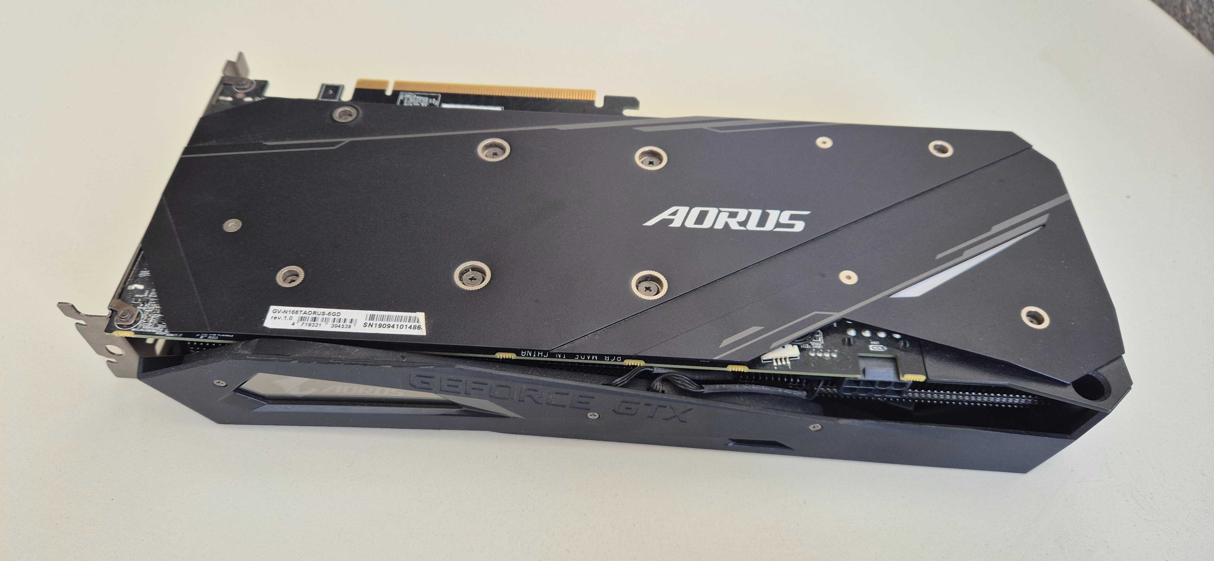Placa Gráfica Gigabyte Aorus GeForce GTX 1660 Ti 6G