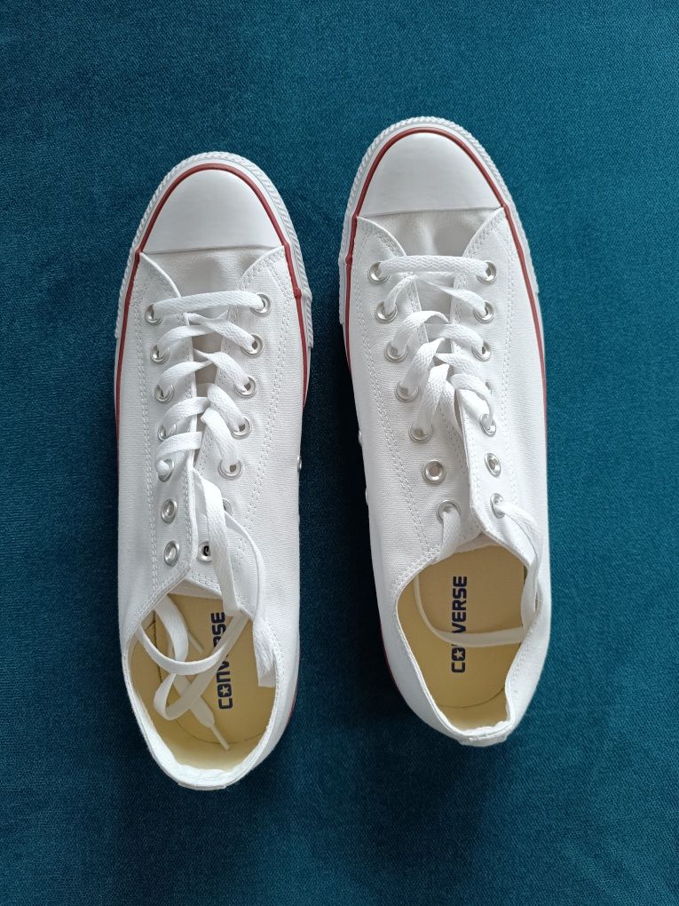 Trampki Converse białe rozmiar 50 nowe