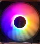 Wentylator komputerowy 12V RGB 12cm 26dbA 1100RPM