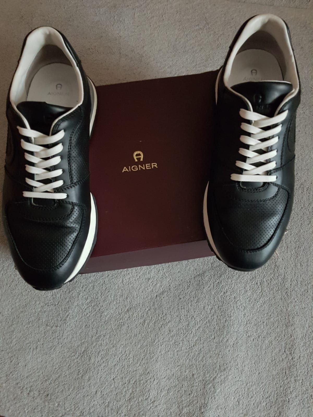 Sneakersy Hugo Boss Aigner skóra 44