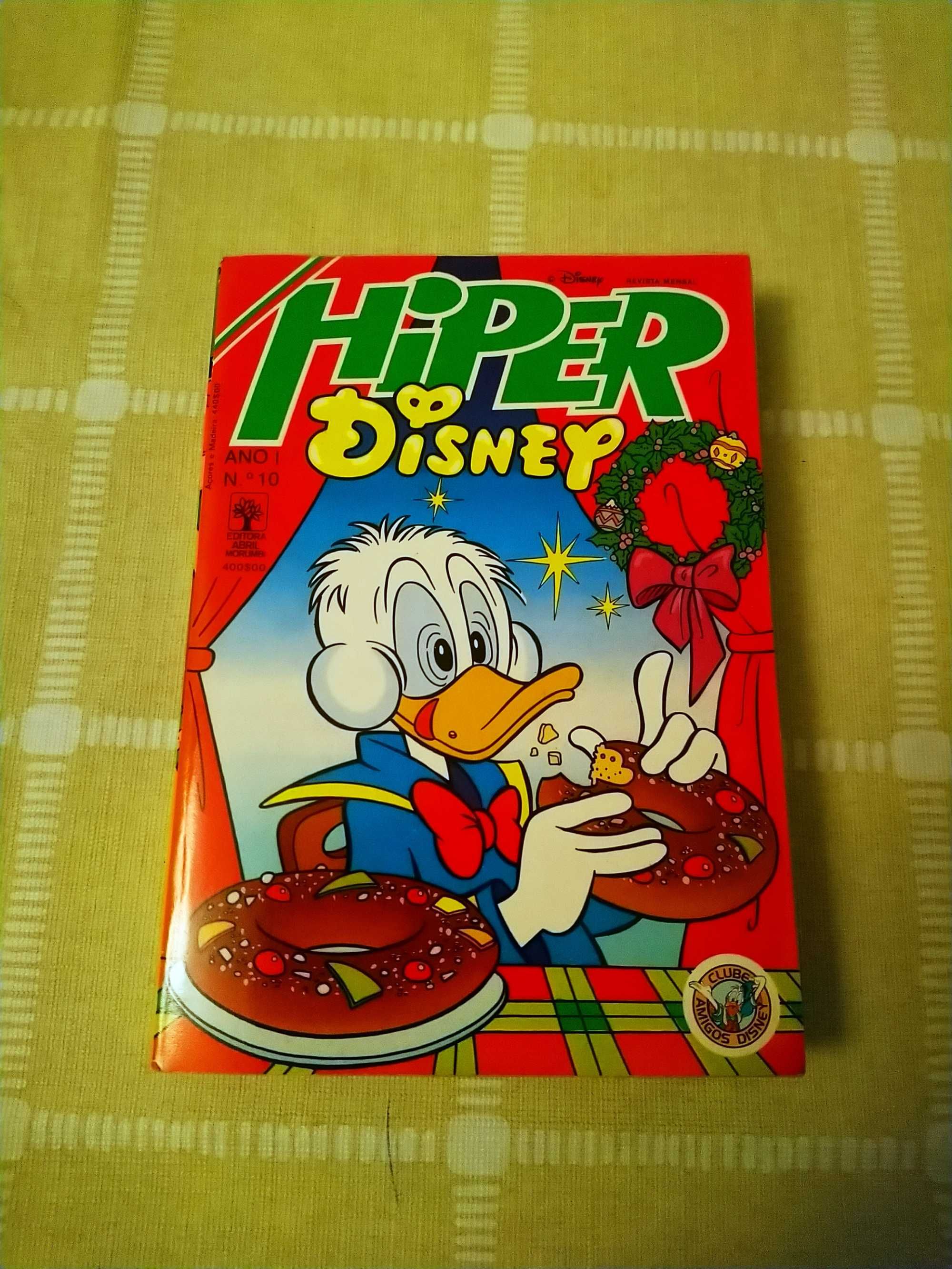 Livro de BD Hiper Disney (Ano I, nº 10)