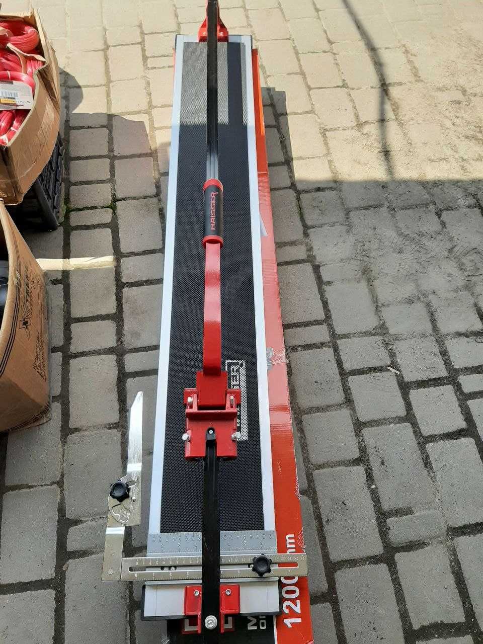 Плиткоріз HAISSER 1200 мм монорейковий на підшипниках новий
