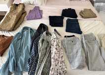 Lote de roupa seminova