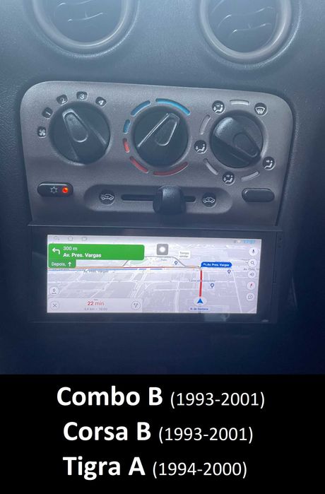 (NOVO) Rádio 1DIN • OPEL Astra F/G Calibra Corsa Vectra • Android GPS