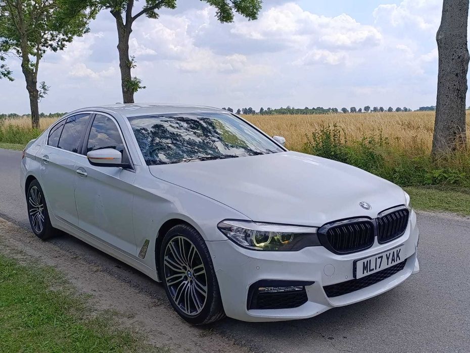Anglik BMW G30 520d automat 190KM 17r. przebieg 315tys km