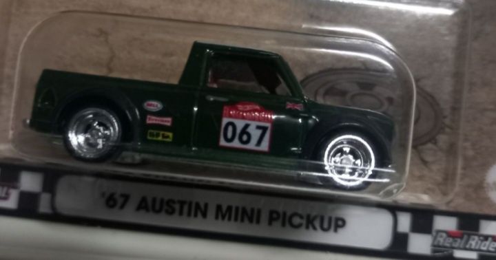 Mini pickup hot wheels rodas de borracha