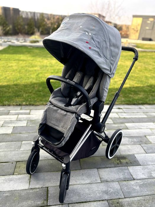 Wózek Cybex Priam KOI - spacerówka, gondola, fotelik, akcesoria