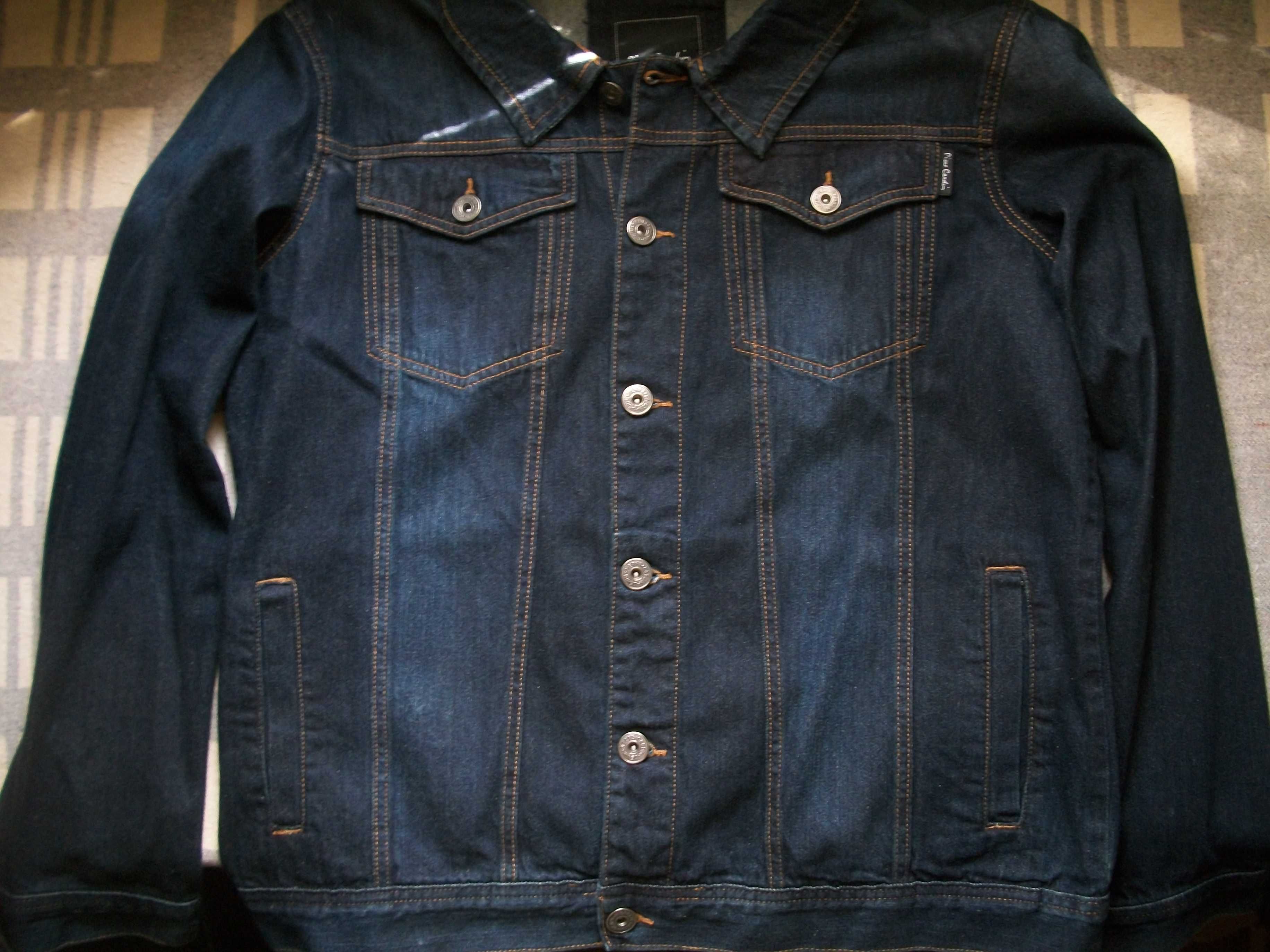 джинсовая куртка Pierre Cardin XXL плечи 52 см