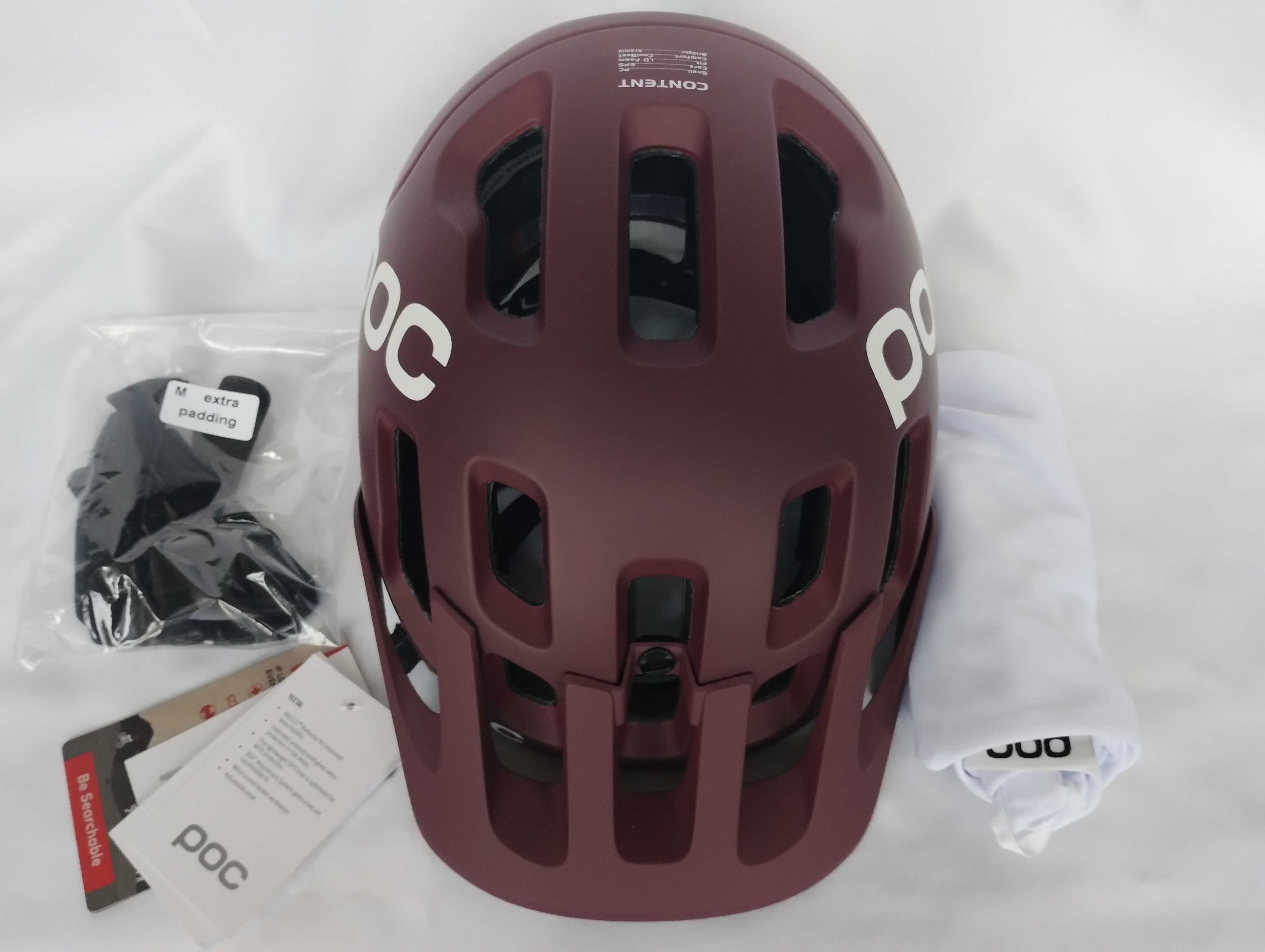 Kask rowerowy Poc Tectal Garnet Red Matt M 55-58cm