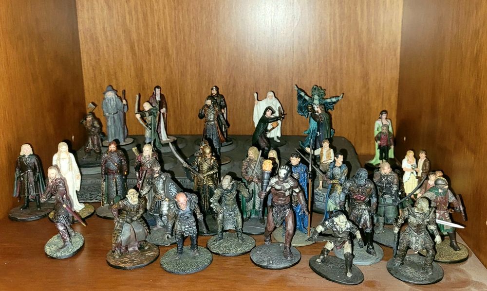 Figuras chumbo senhor dos aneis