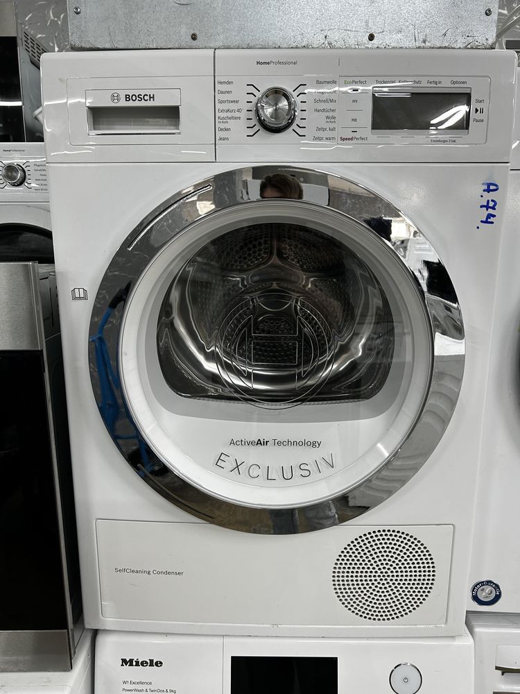 Тепловий насос сушка Siemens iQ700.BOSCH WTY87701 .MIELE TGM440 СУШКИ