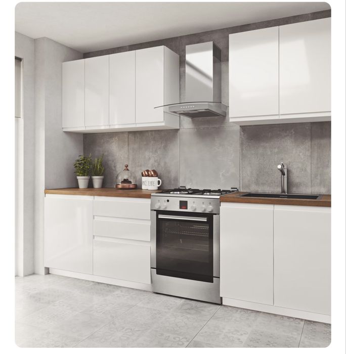 Meble kuchenne aspen 2 6 el.200 cm nowe