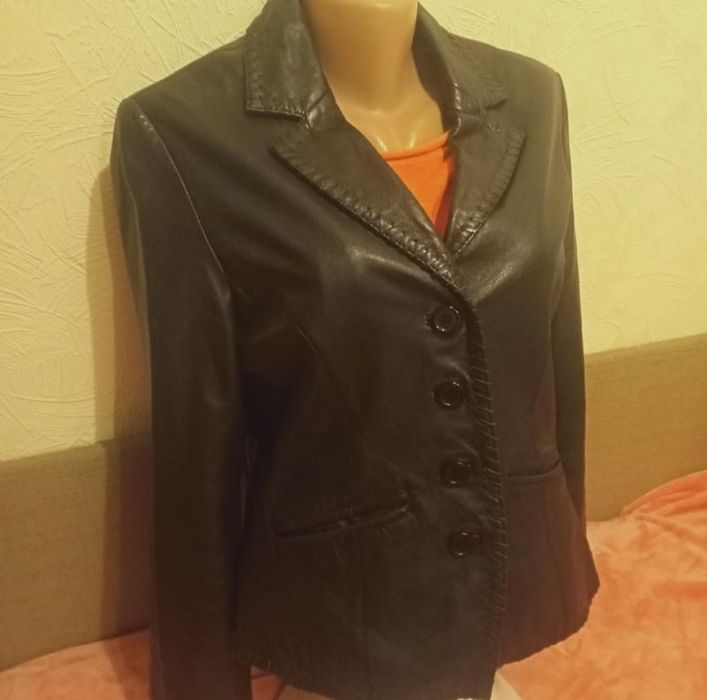 Продам шкіряний піджак