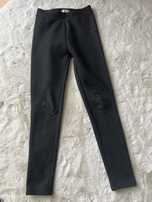 Legginsy czarne ocieplane