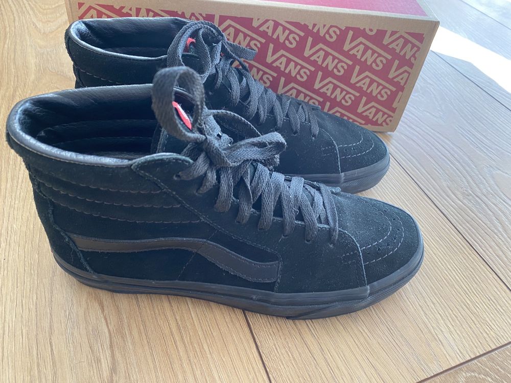 Vansy wysokie trampki zamszowe Vans SK8-Hi