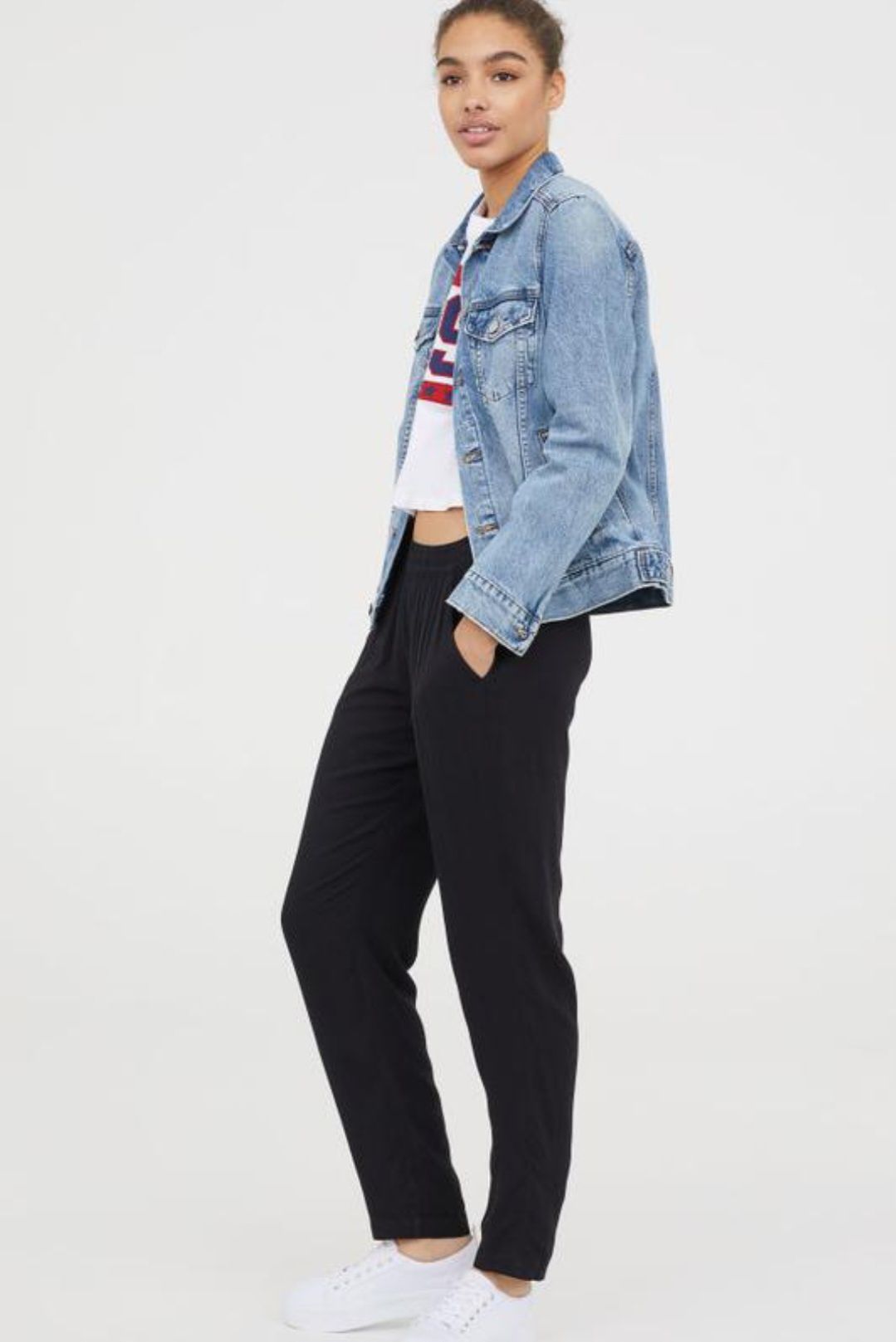 Куртка джинсовая 34 размер H&M