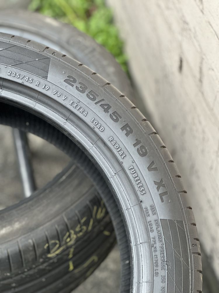 Continental SportContact5 235/45 r19 2021 рік 6.2мм