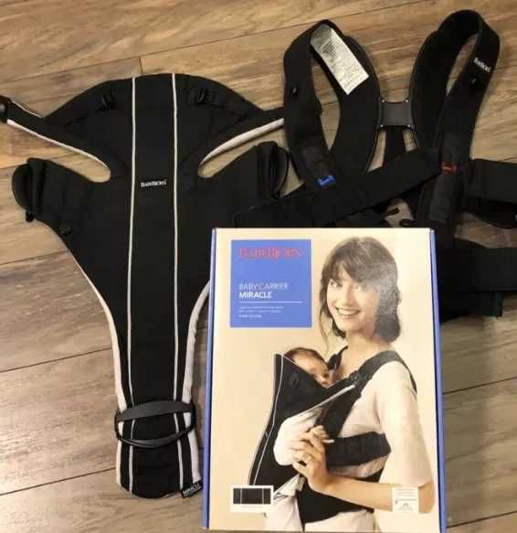 Эрго рюкзак переноска слинг Babybjorn Miracle Швеция Baby bjorn ориги