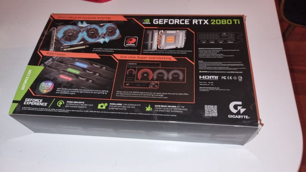 Gigabyte GeForce RTX 2080 Ti 3X Fan