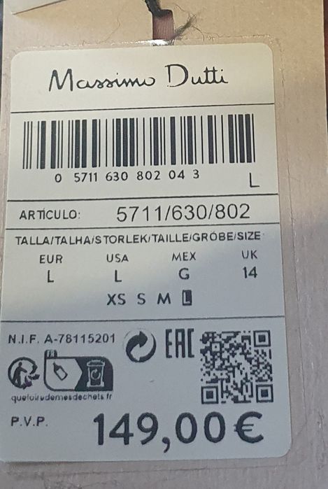 Massimo Dutti Żakiet L