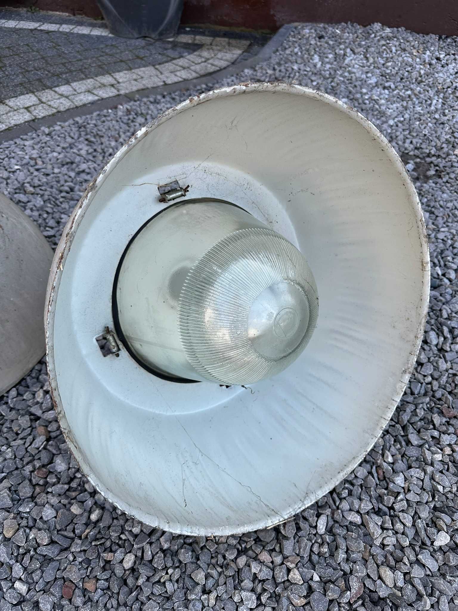 Lampy przemysłowe industrialne loftowe prl
