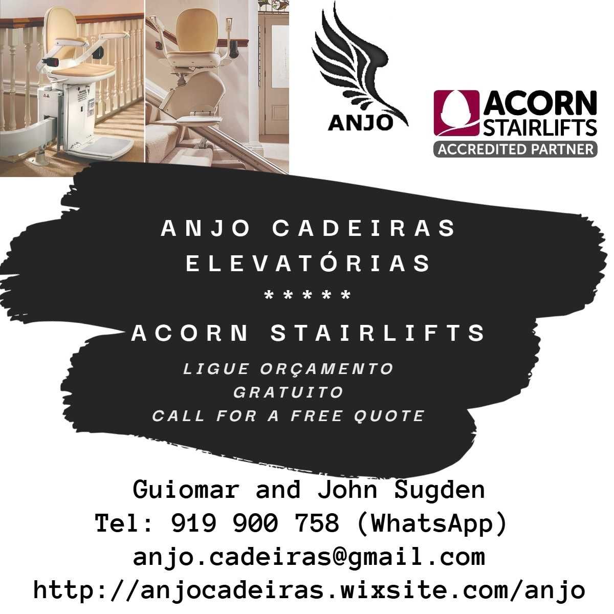 Fornecedor Cadeiras Elevador para Escadas - ANJO/ACORN PORTUGAL