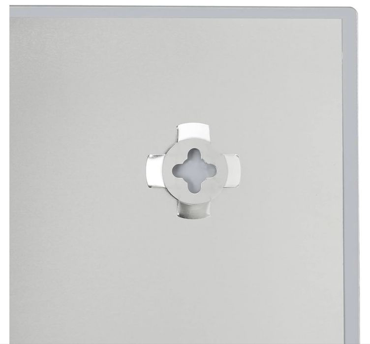 Tablica magnetyczna do pisania,bez ramy, szklana,60x40 cm czarna