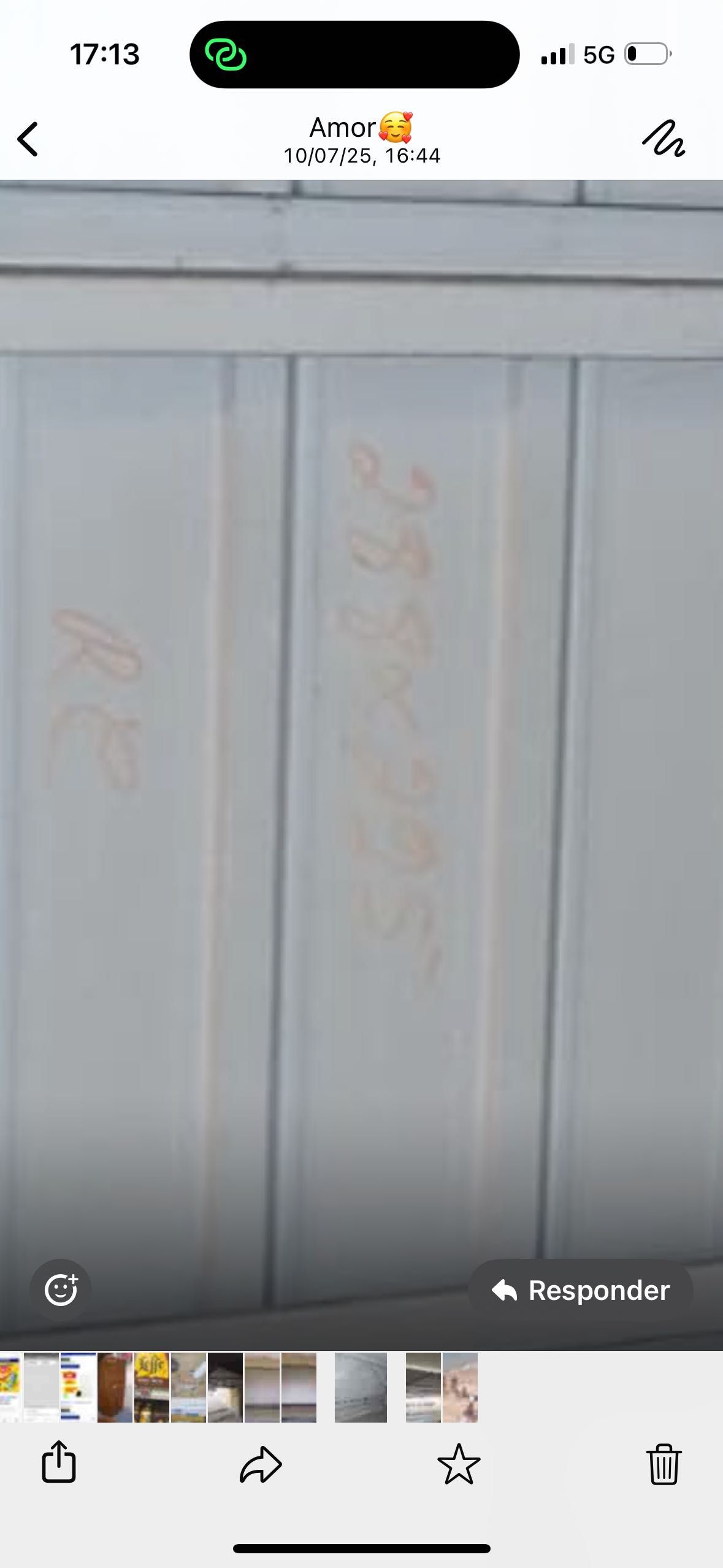 Portão de alumínio para garagem
