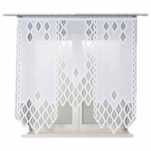 Firanka żakardowa 160x160 gotowa z panelem 019332 FIRANA PANEL