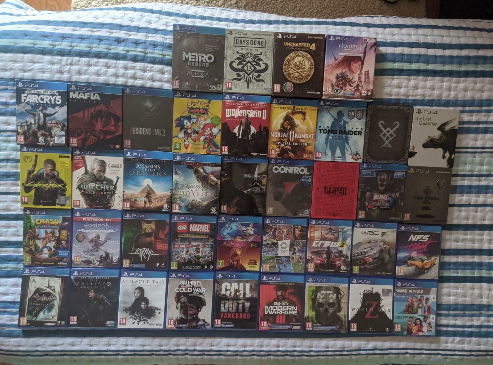 Lote de Jogos PS4/PS5