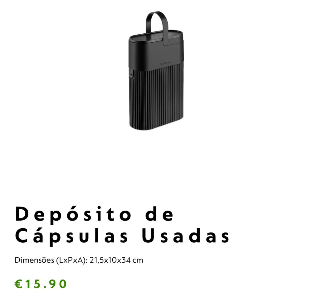 Nespresso acessórios da marca -Novos