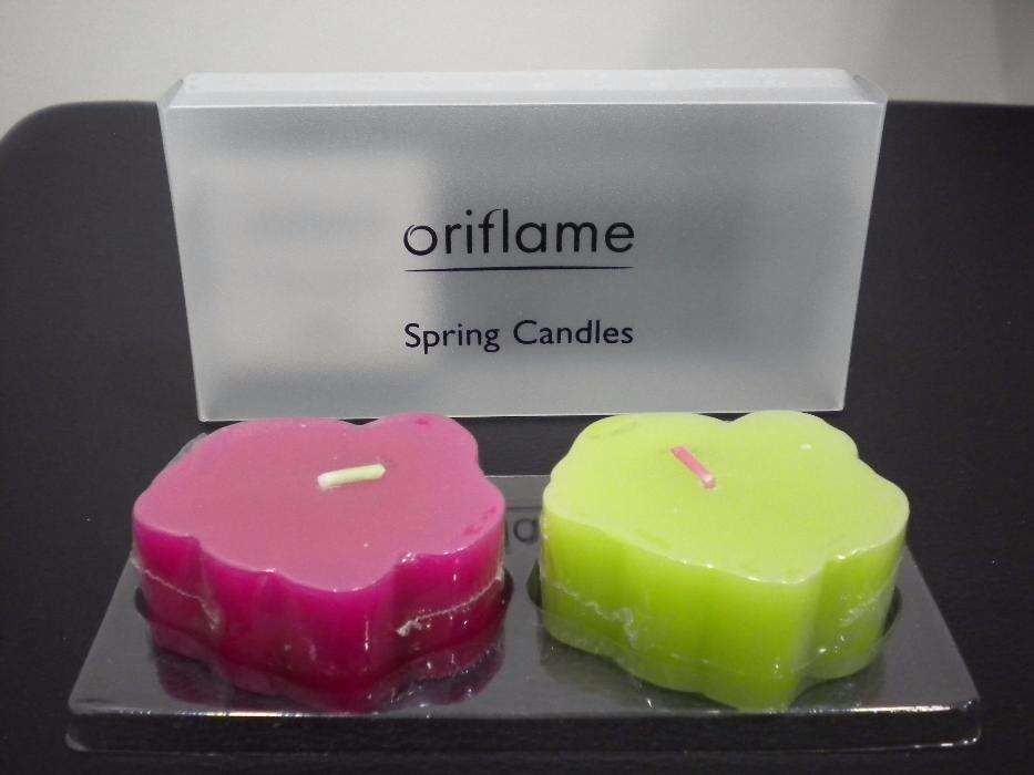 2 Velas super giras Oriflame