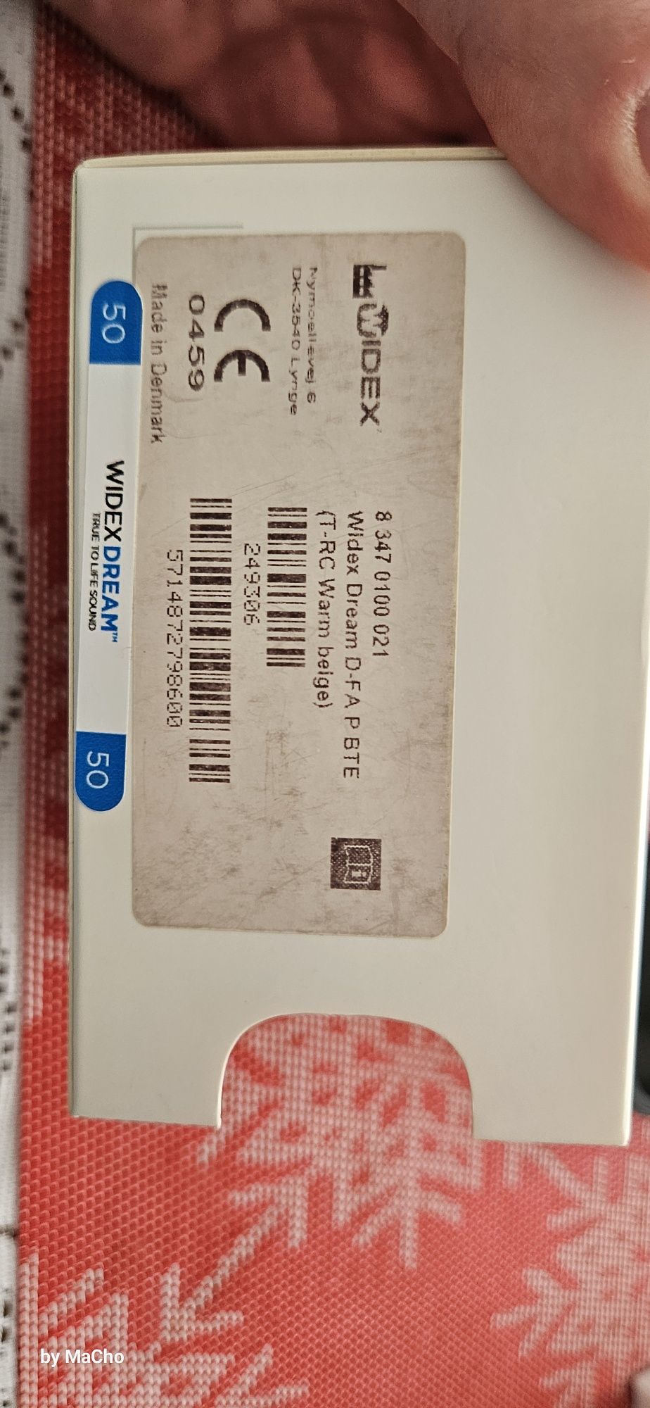 Aparat słuchowy WIDEX Dream 50