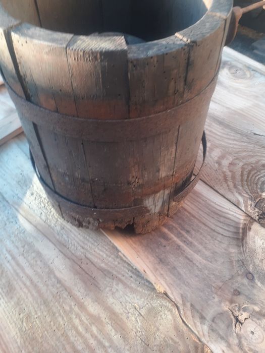 Stara maselnica drewniana zabytek