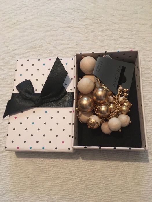 Ожерелье бренд "Pilgrim" Дания длина 25 см; 50 см, ручная работа