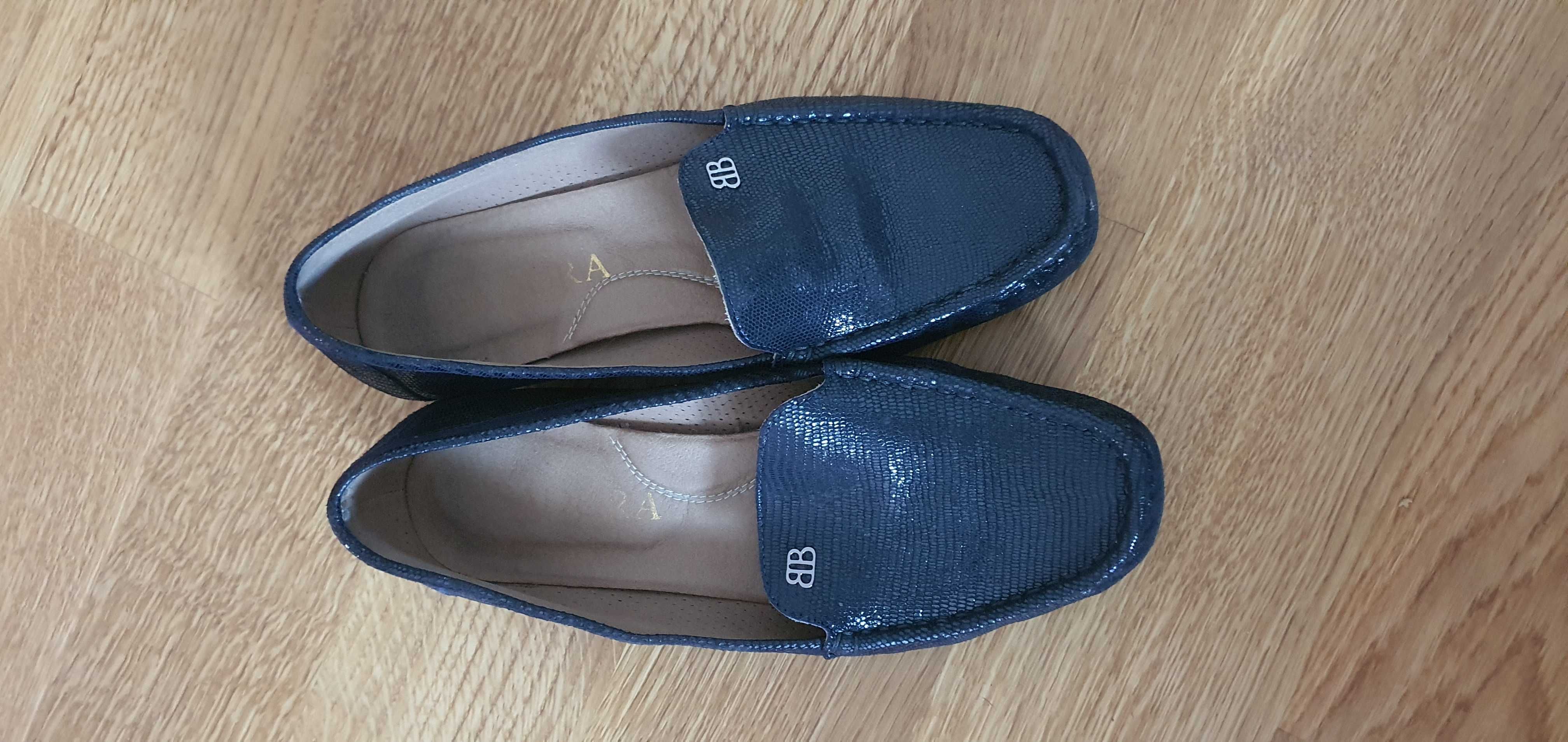 Buty mokasyny eleganckie Badura rozm.39