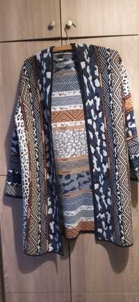 Sweter długi, kolorowy z bonorix