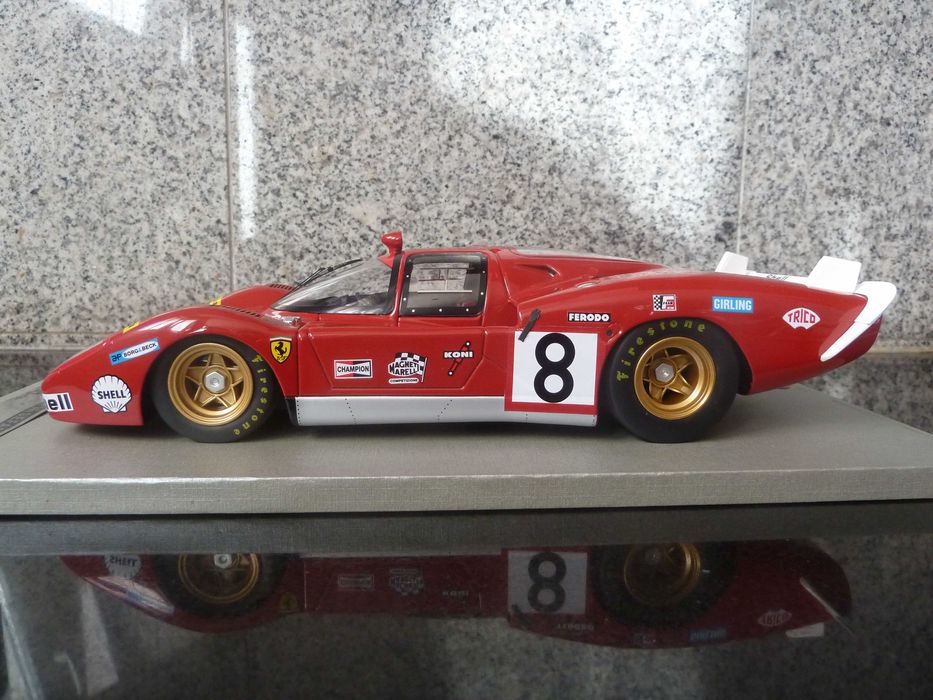 1:18 Tecnomodel, Ferrari 512S, Regazzoni, LeMans 70 AutoArt Minichamps