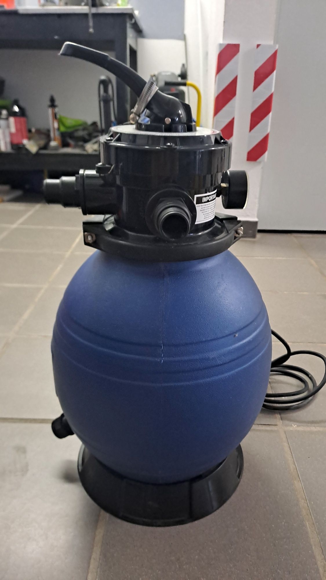 Bomba de piscina com filtro de areia