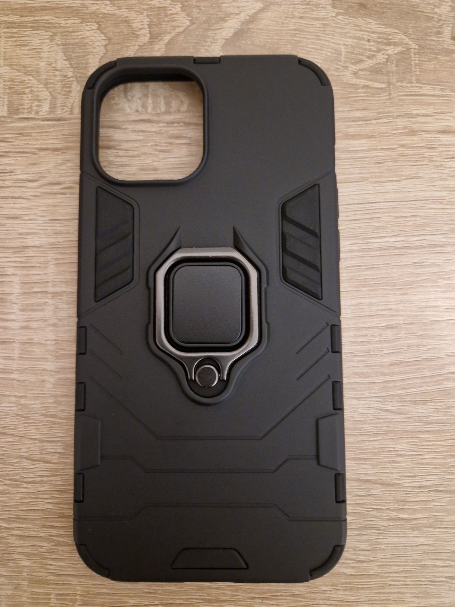 Etui Ring Armor Case do Iphone 12 Pro Max Czarny