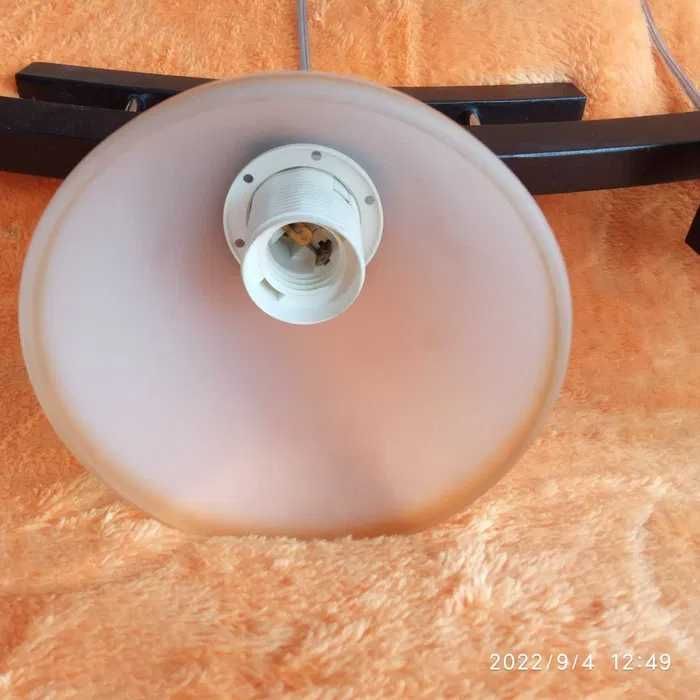 żyrandol lampa wisząca w stylu azjatyckim drewniany Japonia