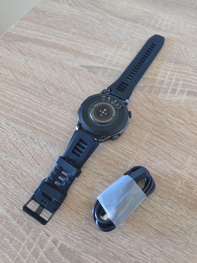 Smartwatch, 1,85" IPS, puls, ciśnienie, bateria 800mAh.