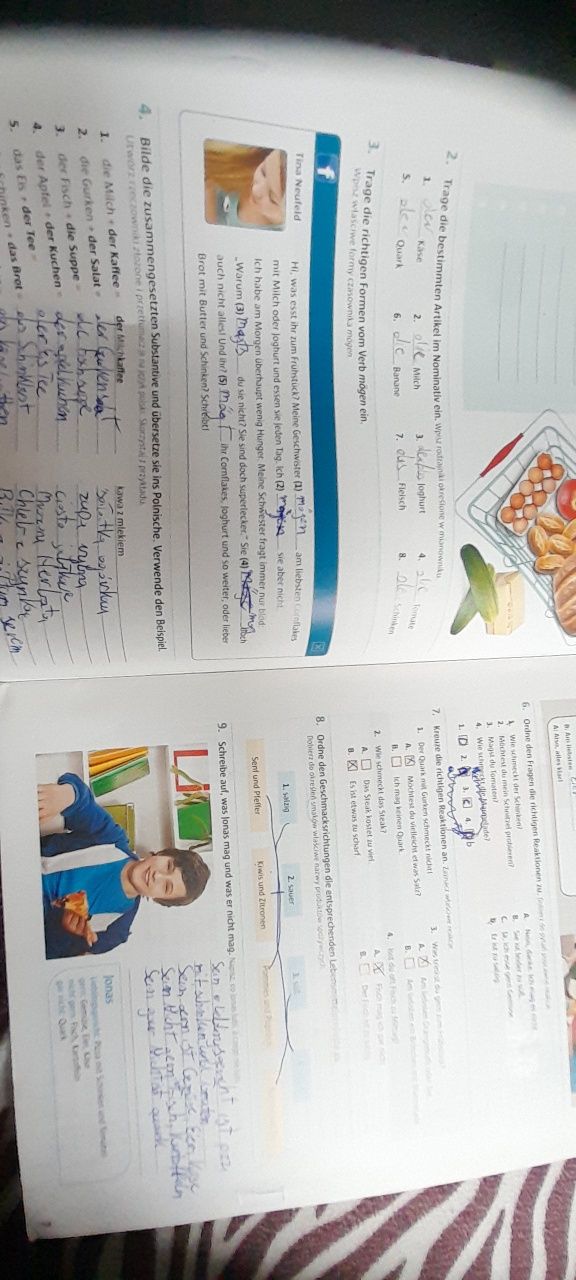 Action Deutsch 8 klasa j. niemiecki zeszyt ćwiczeń  Wsip