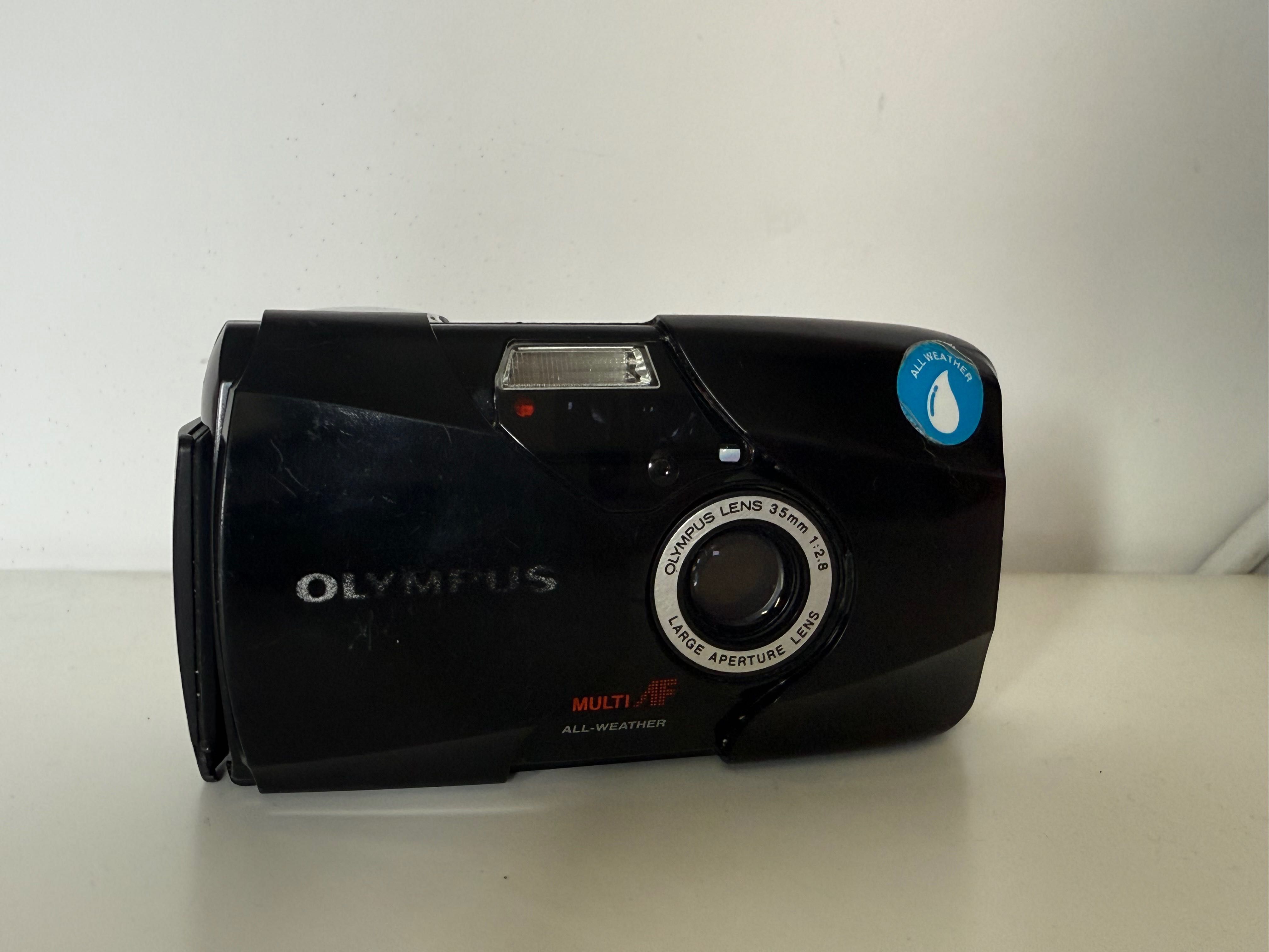 Olympus mju II aparat analogowy